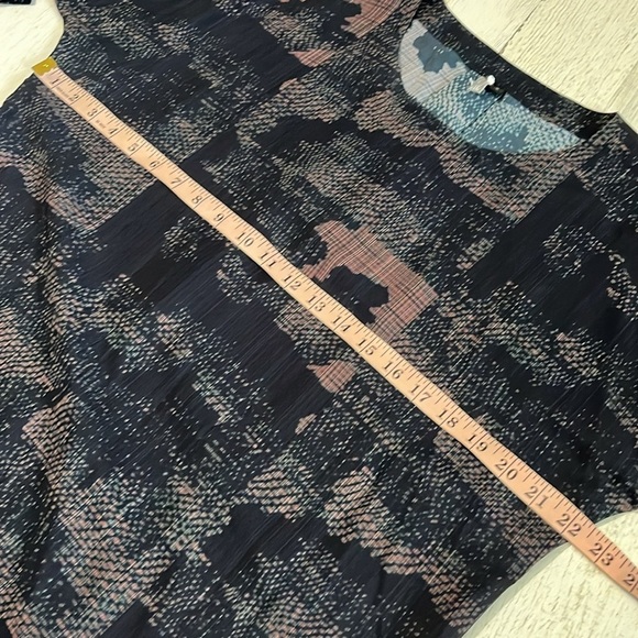 Elk Shanghai Print Silk Dress Size Small - Picture 4 of 7